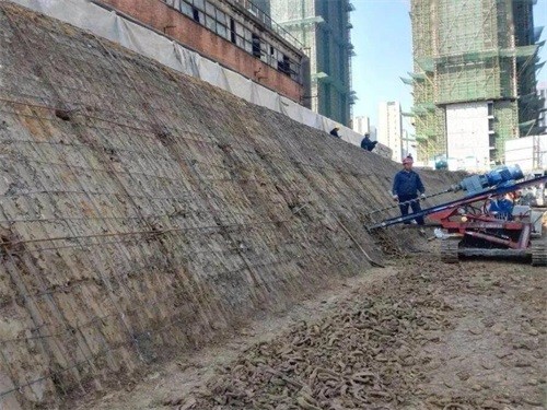 漳县建筑边坡支护