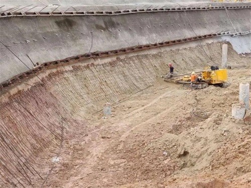 漳县基坑边坡加固